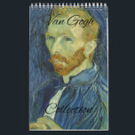 Vincent Van Gogh Collection Wall Calendar<br><div class="desc">This awesome calendar showcases a collection of Vincent Van Gogh paintings making this a must-have calendar. This wall calendar is a 12-month calendar from January to December and,  includes one eyelet for easy wall hanging with ruled daily blocks for day-to-day organization and white spiral binding.</div>