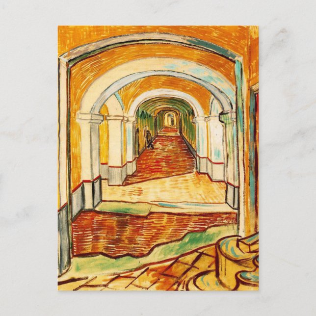 Vincent van Gogh Corridor in the Assylum Postcard (Front)