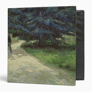 Vincent van Gogh Couple in the Park, Arles, 1888 3 Ring Binder