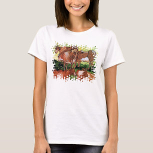 Vincent Van Gogh - Cows (After Jordaens) Fine Art T-Shirt
