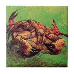 Vincent Van Gogh - Crab On Its Back Fine Art Tile