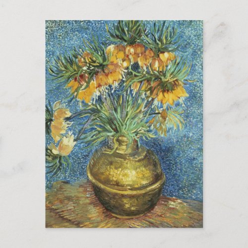 Vincent van Gogh  Crown Imperial Fritillaries Postcard