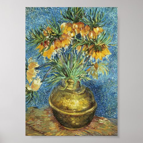 Vincent van Gogh _ Crown Imperial Fritillaries Poster