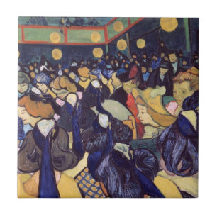 Vincent Van Gogh - Dance Hall In Arles Tile