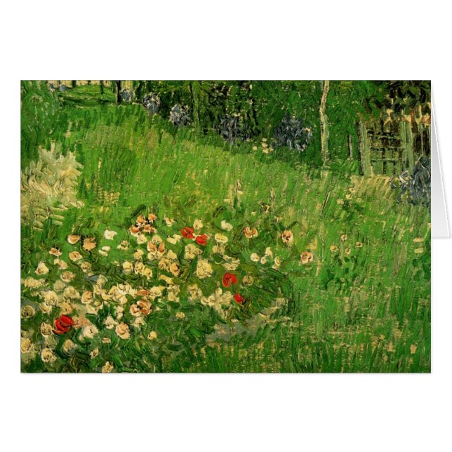 Vincent van Gogh - Daubigny's Garden Cards (Front Horizontal)