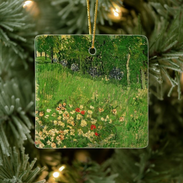 Vincent van Gogh - Daubigny's Garden Ceramic Ornament (Tree)