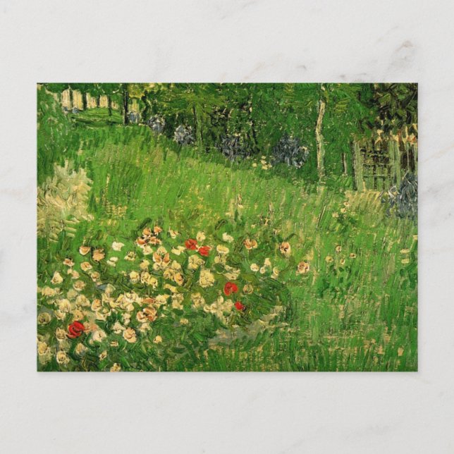 Vincent van Gogh - Daubigny's Garden Postcard (Front)
