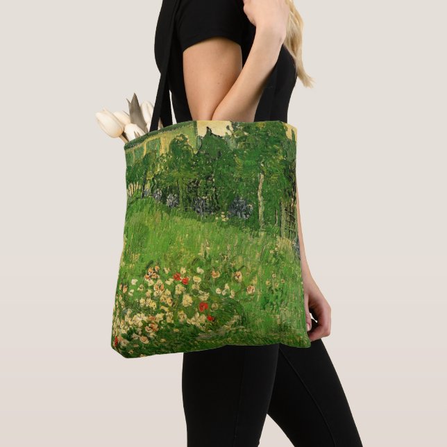 Vincent van Gogh - Daubigny's Garden Tote Bag (Close Up)