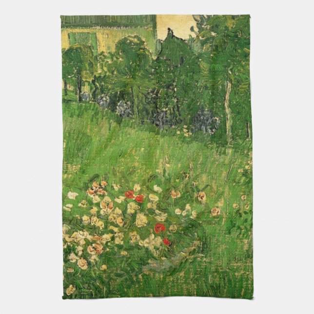 Vincent van Gogh - Daubigny's Garden Towel (Vertical)