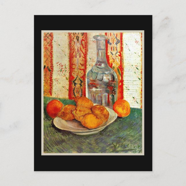 Vincent van Gogh, Decanter and Lemons Postcard (Front)