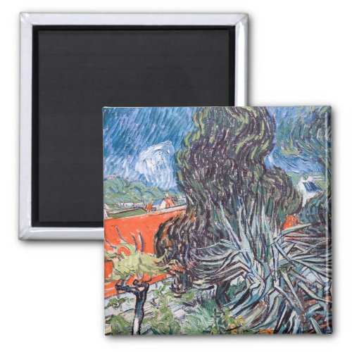 Vincent van Gogh _ Doctor Gachets Garden Magnet