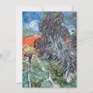 Vincent van Gogh - Doctor Gachet's Garden Thank You Card