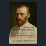 Vincent van Gogh – Emotional Tribute Poster<br><div class="desc">This exclusive portrait of Vincent van Gogh honors the raw humanity of one of history’s most misunderstood and celebrated artists. The testament beneath the image is not a quote, but a curated reflection drawn from Van Gogh’s own writings—his thoughts, struggles, and fierce dedication to art and love. Though plagued by...</div>