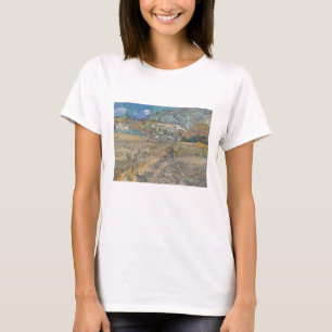 Vincent Van Gogh, Enclosed Field with Peasant T-Shirt