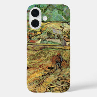 Vincent van Gogh - Enclosed Wheat Field w Peasant iPhone 16 Case