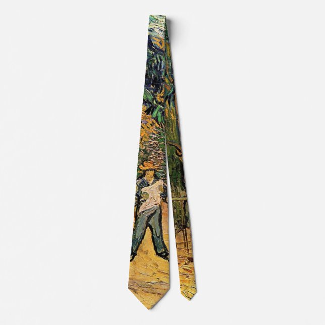 Vincent van Gogh - Entrance to Public Park, Arles Neck Tie (Front)