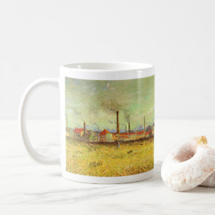 Vincent van Gogh - Factories at Asnieres Coffee Mug