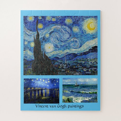 Vincent van Gogh famous paintings Jigsaw Puzzle