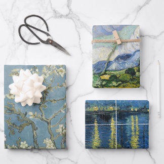 Vincent Van Gogh Famous Paintings Wrapping Paper Sheets