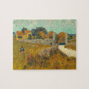 Vincent van Gogh Farmhouse in Provence, 1888 Jigsaw Puzzle