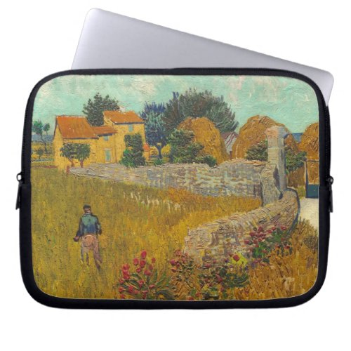 Vincent van Gogh  Farmhouse in Provence 1888 Laptop Sleeve