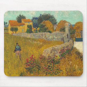 Vincent van Gogh   Farmhouse in Provence, 1888 Mouse Pad