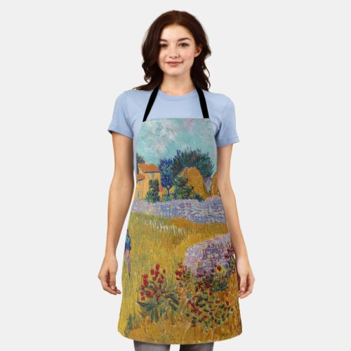 Vincent van Gogh _ Farmhouse in Provence Apron