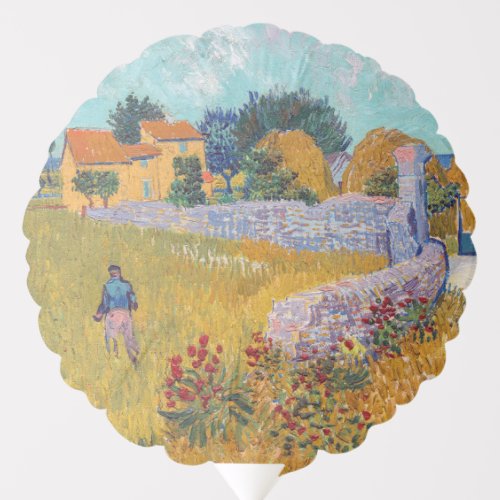 Vincent van Gogh _ Farmhouse in Provence Balloon