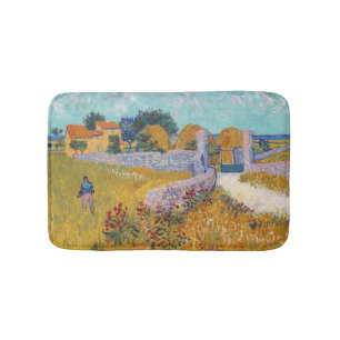 Vincent van Gogh - Farmhouse in Provence Bath Mat