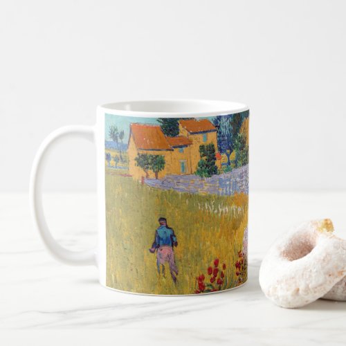 Vincent van Gogh _ Farmhouse in Provence Coffee Mug