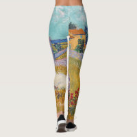 Vincent van Gogh - Farmhouse in Provence Leggings