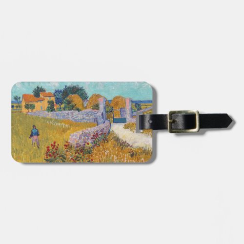 Vincent van Gogh _ Farmhouse in Provence Luggage Tag