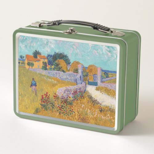Vincent van Gogh _ Farmhouse in Provence Metal Lunch Box