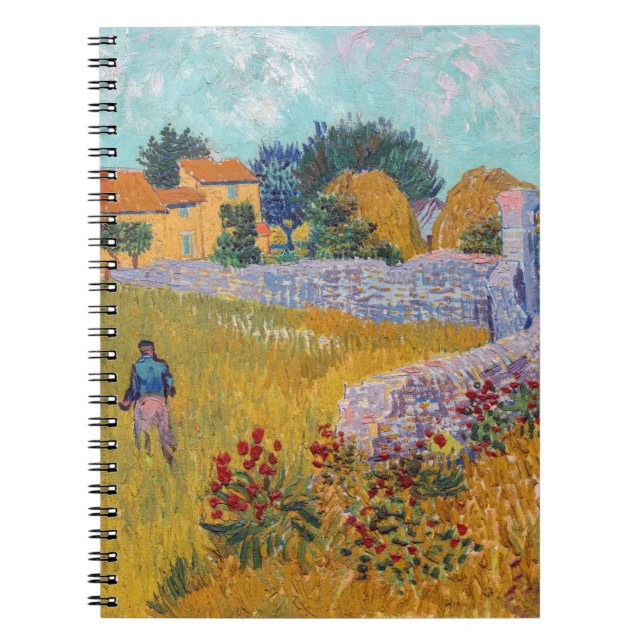 Vincent van Gogh - Farmhouse in Provence Notebook (Front)