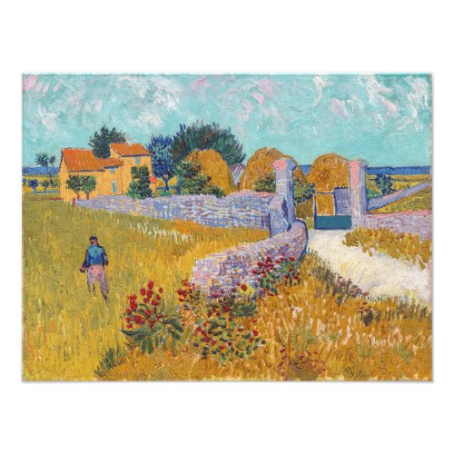 Vincent van Gogh _ Farmhouse in Provence Photo Print