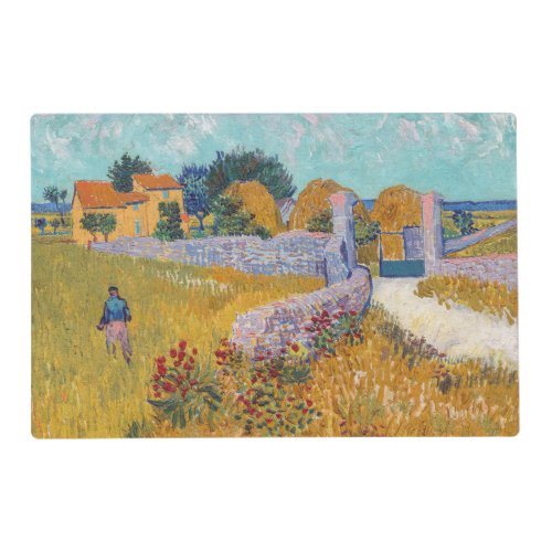 Vincent van Gogh _ Farmhouse in Provence Placemat