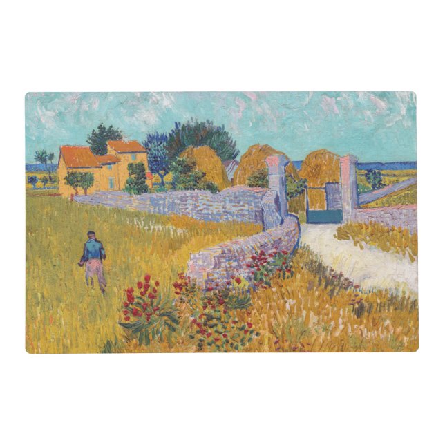Vincent van Gogh - Farmhouse in Provence Placemat (Front)