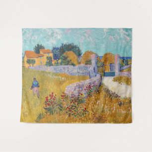 Vincent van Gogh - Farmhouse in Provence Tapestry