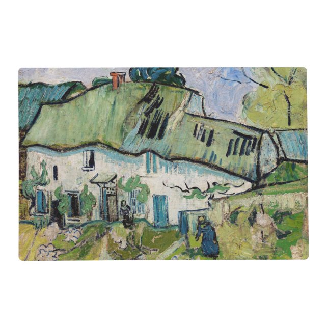 Vincent van Gogh - Farmhouse with Two Figures Placemat (Front)