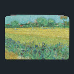 Vincent van Gogh - Field with Irises near Arles iPad Mini Cover<br><div class="desc">Field with Irises near Arles / View of Arles with Irises in the Foreground - Vincent van Gogh,  Oil on Canvas,  1888</div>