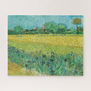 Vincent van Gogh - Field with Irises near Arles Jigsaw Puzzle