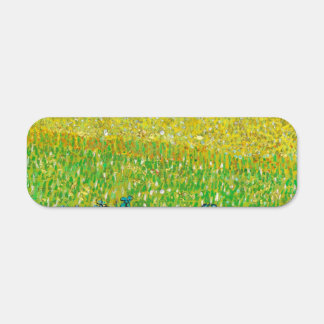 Vincent Van Gogh "Field with Irises near Arles" Metal Sign