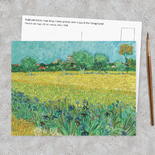 Vincent van Gogh - Field with Irises near Arles Postcard