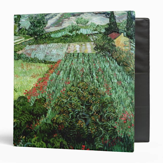 Vincent van Gogh | Field with Poppies, 1889 Binder (Front/Inside)
