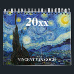 Vincent van Gogh Fine Art Calendar<br><div class="desc">Vincent van Gogh Fine Art Calendar</div>