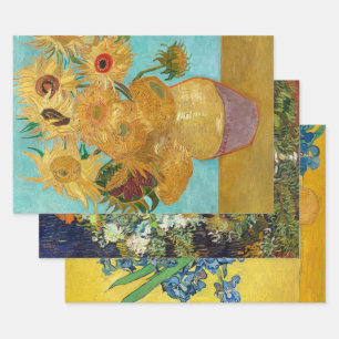 Vincent Van Gogh Fine Art Decoupage Wrapping Paper Sheets