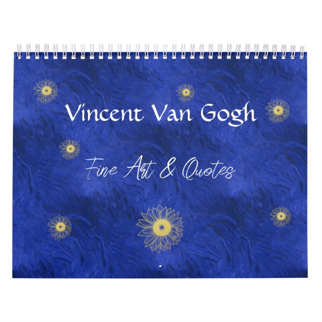 Vincent Van Gogh Fine Art & Quotes Calendar (Cover)