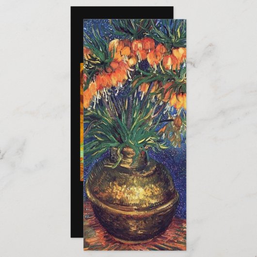 Vincent van Gogh, fine art, sunflower (Front/Back)