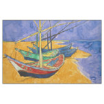 Vincent van Gogh - Fishing Boats on the Beach Fabric