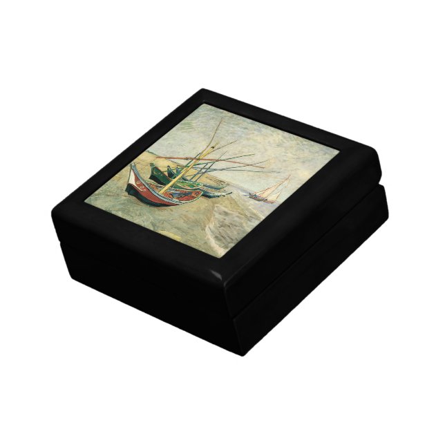 Vincent van Gogh - Fishing Boats on the Beach Gift Box (Side)
